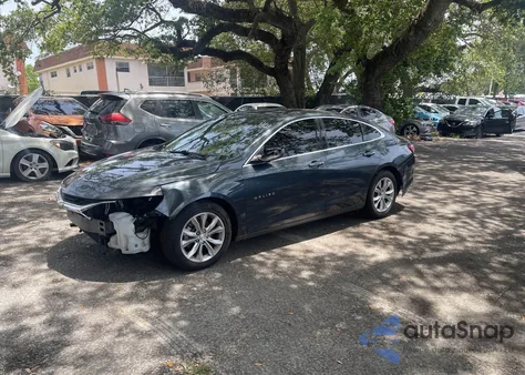 2020 Chevrolet Malibu Lt из США, поврежденный, VIN 1G1ZD5ST8LF080495